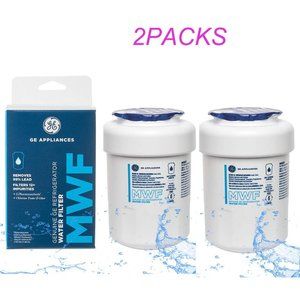 2 PCS New GE MWF MWFP 46-9991 GWF Smartwater Genuine Refrigerator Water Filter